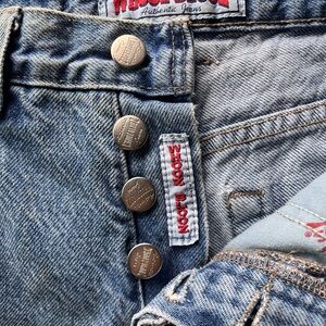 Vintage whooz blooz cutoffs